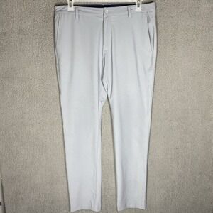 FootJoy Men's Sz 35x34 Performance Stretch Golf Pant 4-pocket Gray Preppy Casual